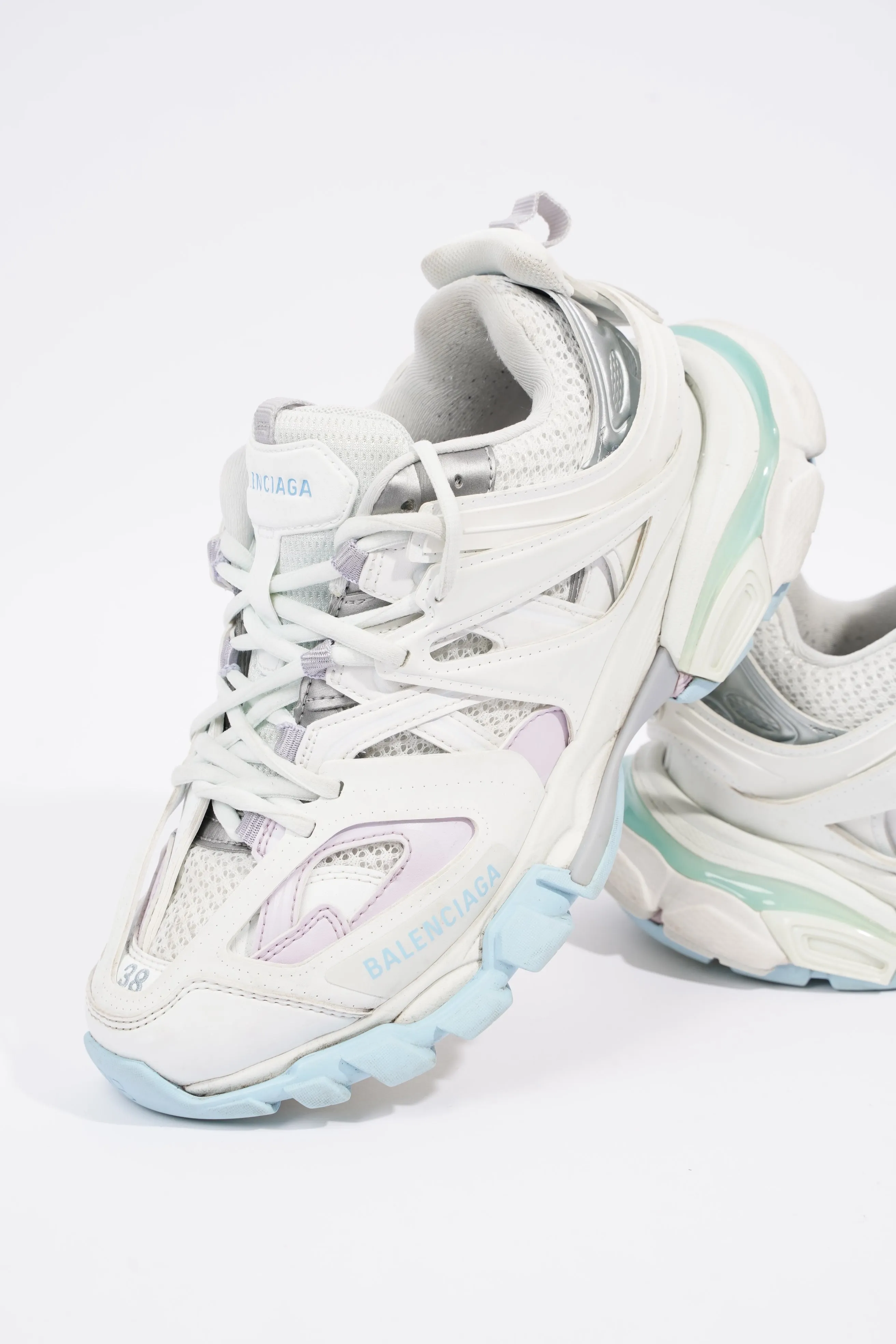 Balenciaga Womens Track Pastel EU 38 / UK 5