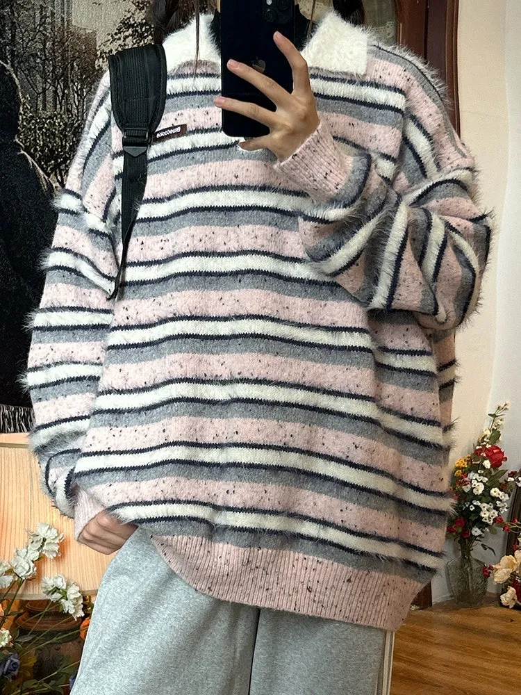 c2 Cozy Cabin Stripe Sweater