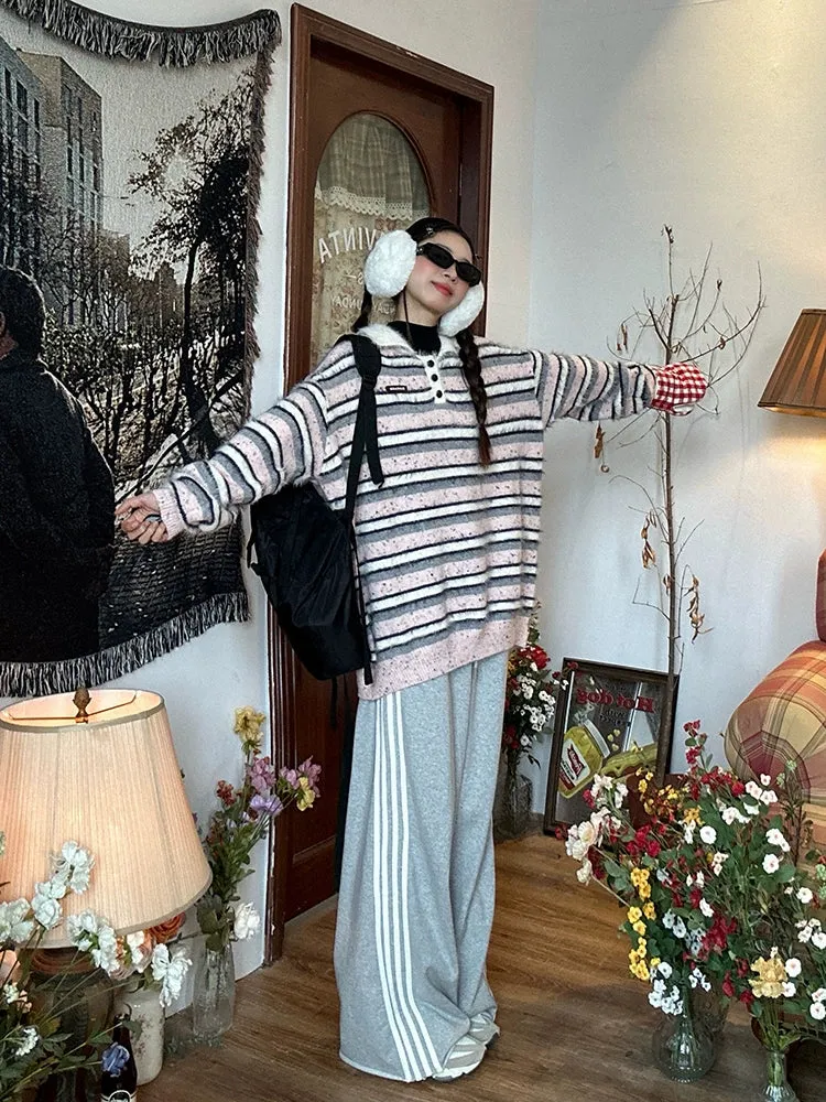 c2 Cozy Cabin Stripe Sweater