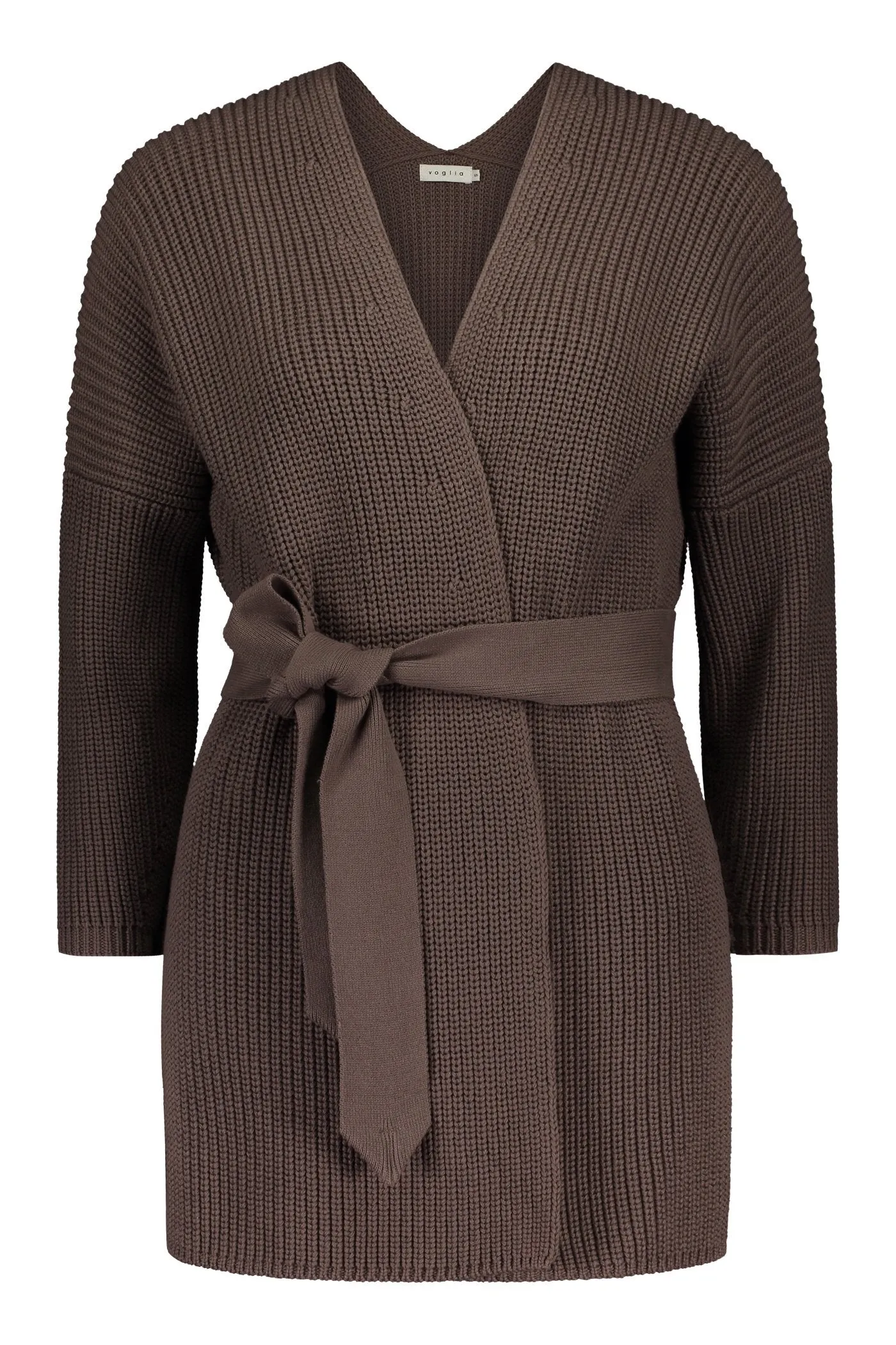 Camden Knit Cardigan Taupe