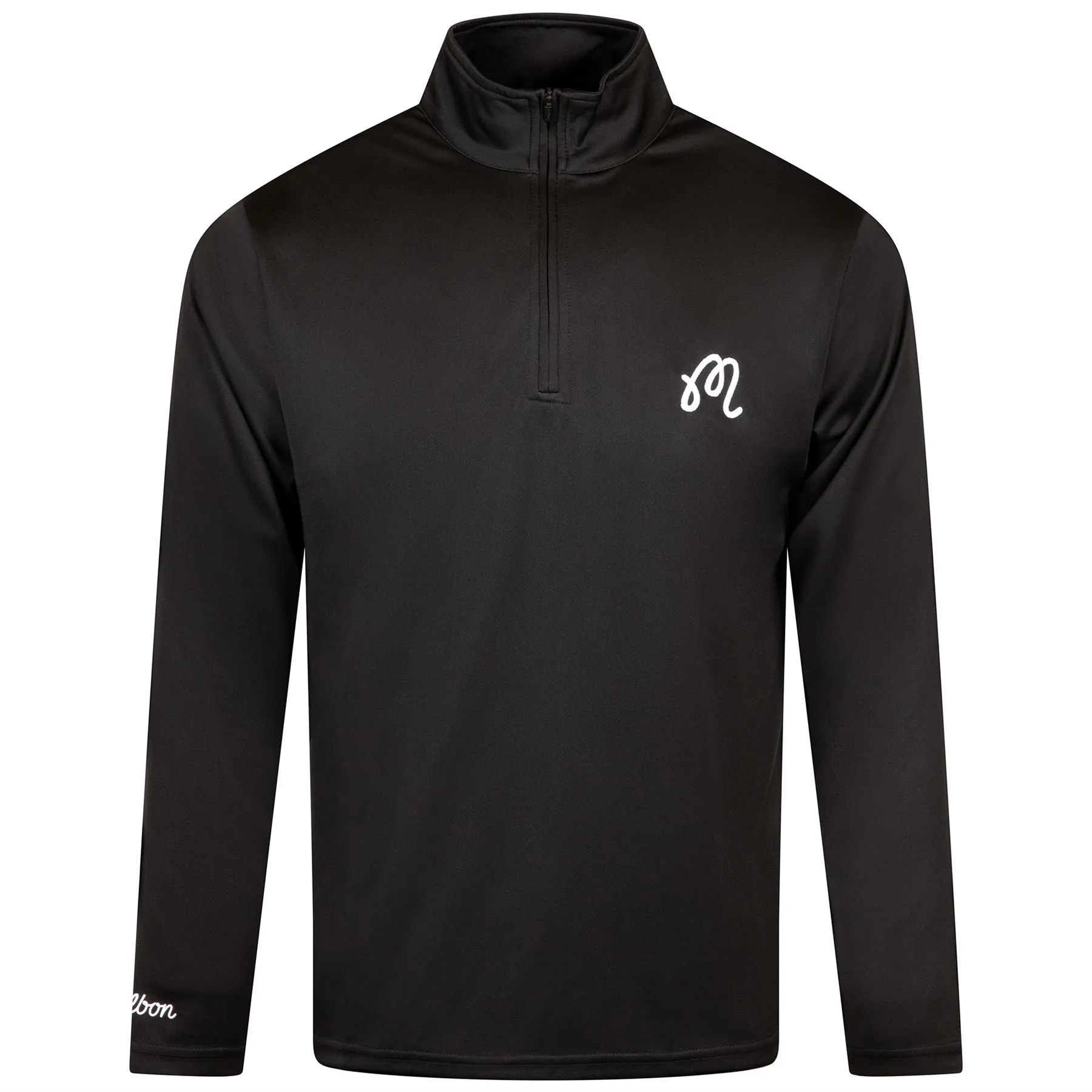 Evergreen Performance Quarter Zip Mid Layer Black - W24