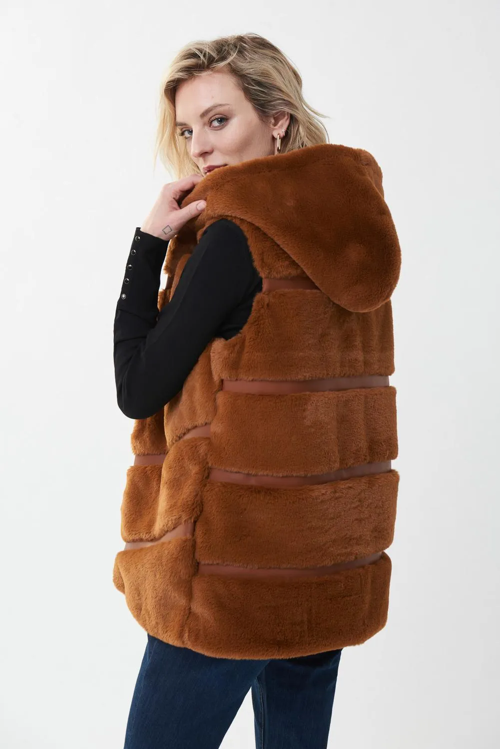 Faux Fur Vest Style 223910