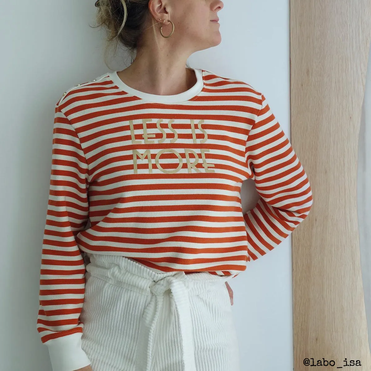 JASMIN Mum sweatshirt/dress - Woman 34-46 - Paper Sewing Pattern