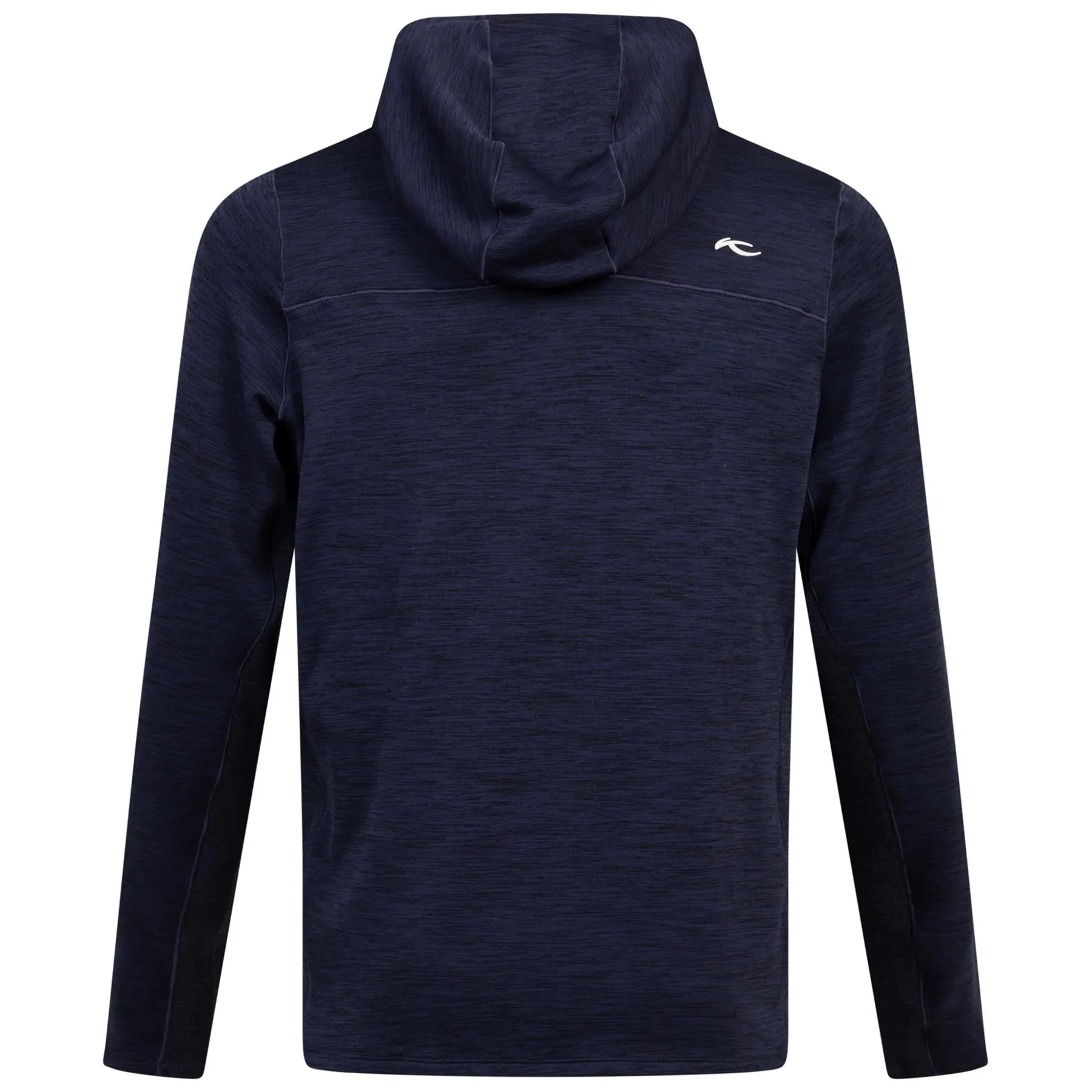 Liam Hooded Half Zip Mid Layer Atlanta Blue - 2024