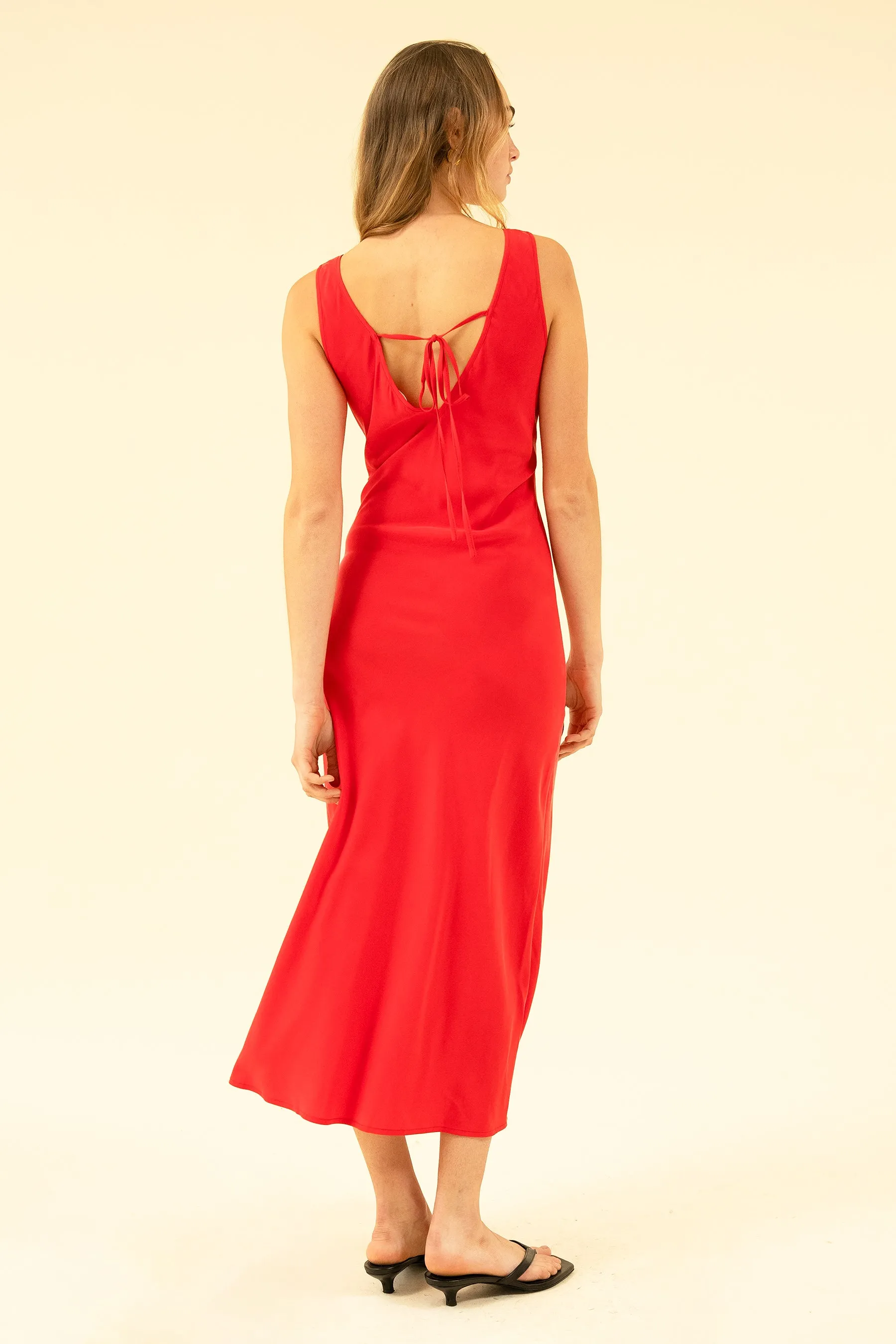 MATHILDA DRESS - ROUGE