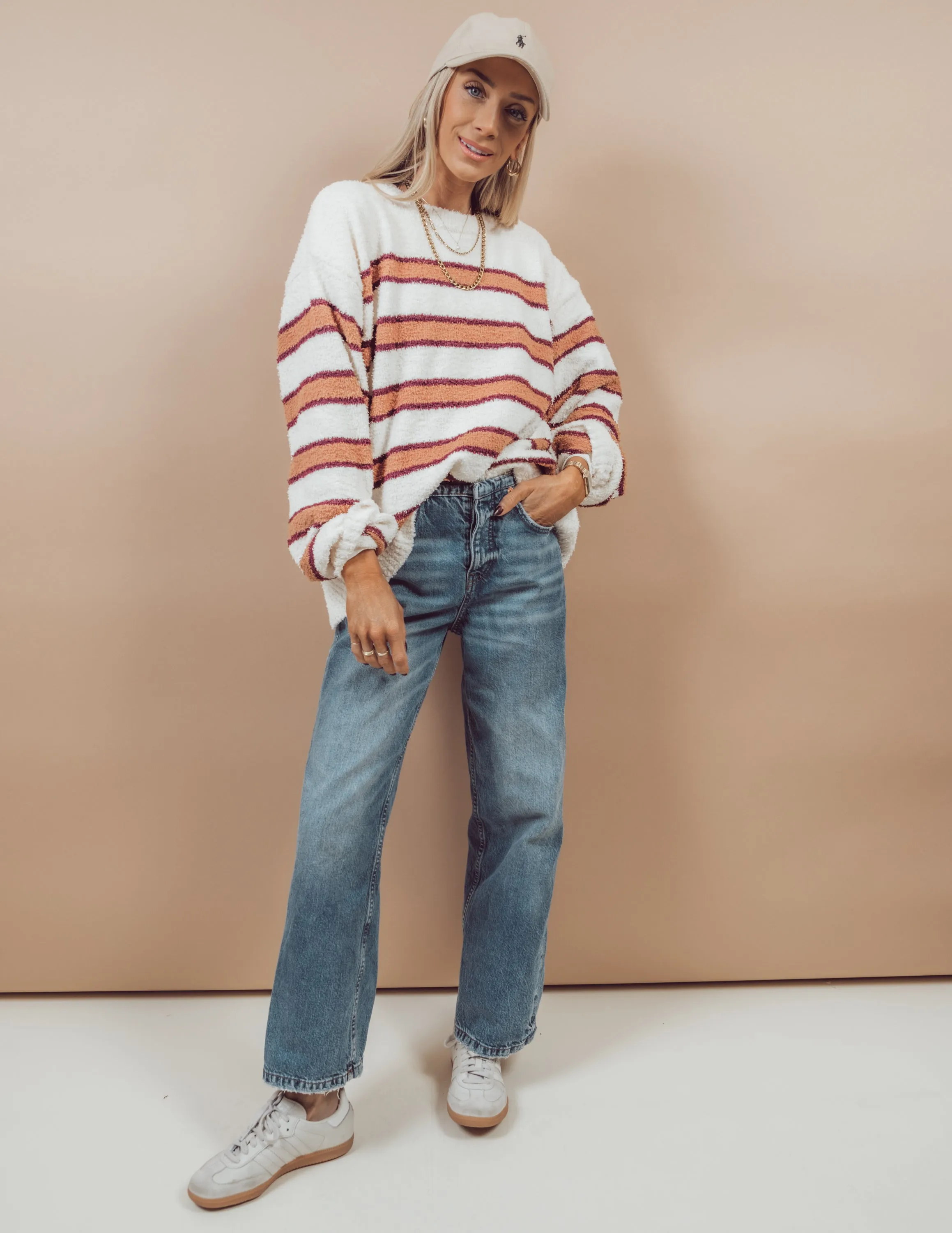 Natasha Striped Sweater