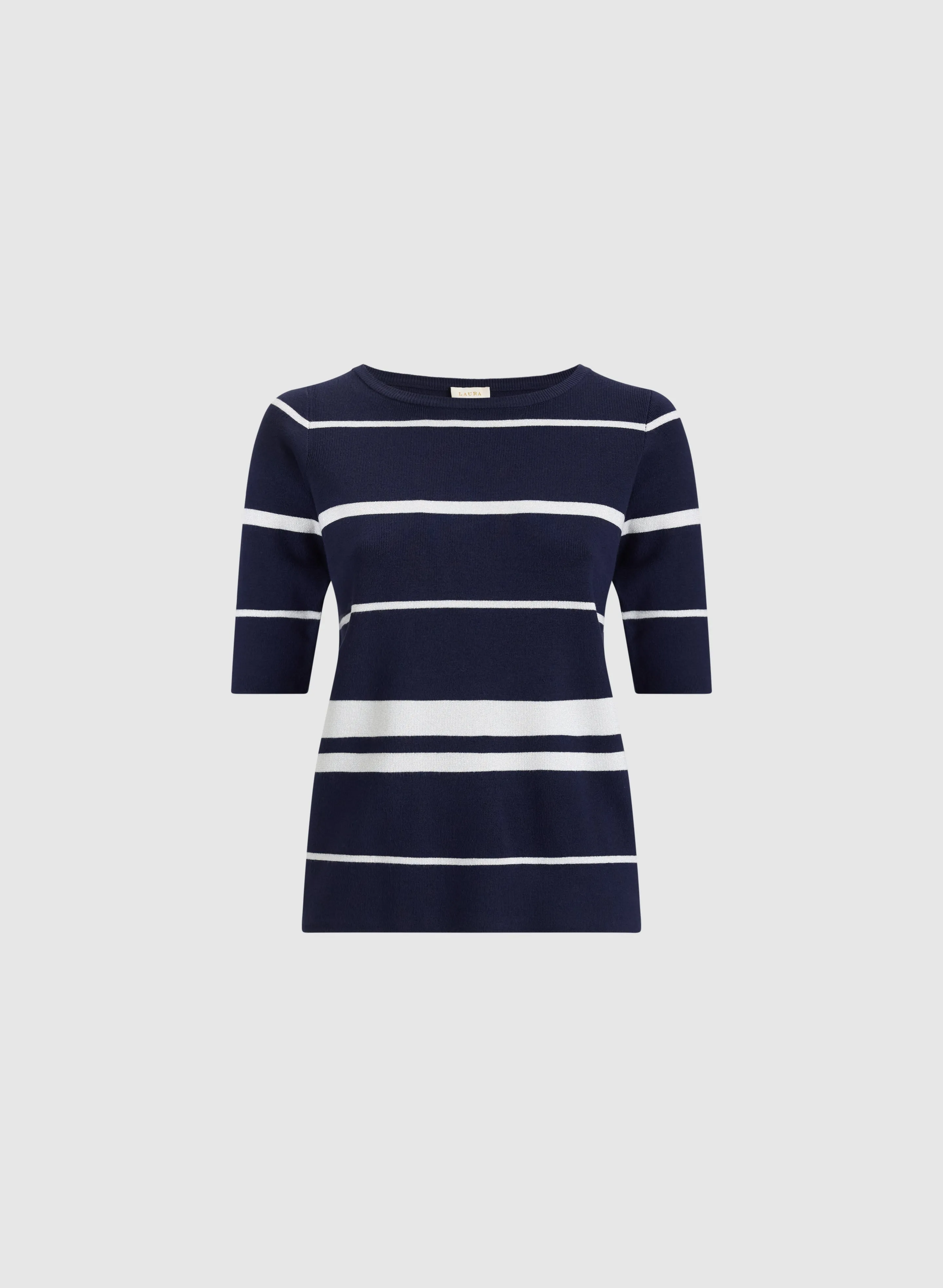 Striped Ribbed Sweater