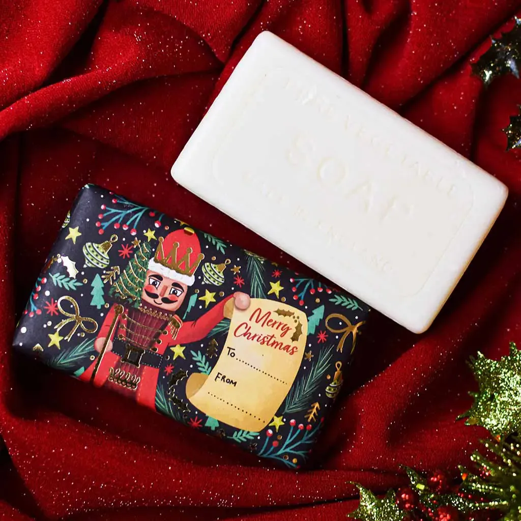 The English Soap Company - Christmas Nutcracker Soap 190g