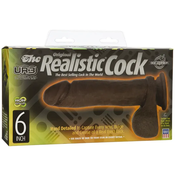 THE REALISTIC COCK - UR3 6"