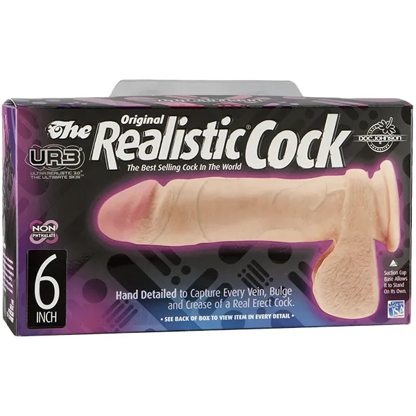 THE REALISTIC COCK - UR3 6"