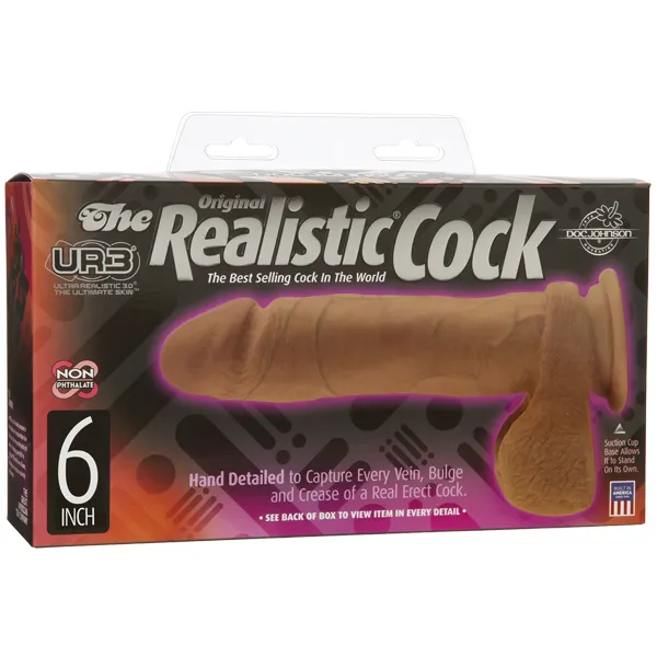 THE REALISTIC COCK - UR3 6"