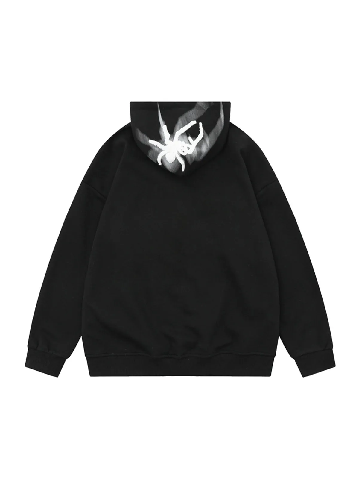 Thesupermade Flocked Spider Hoodie
