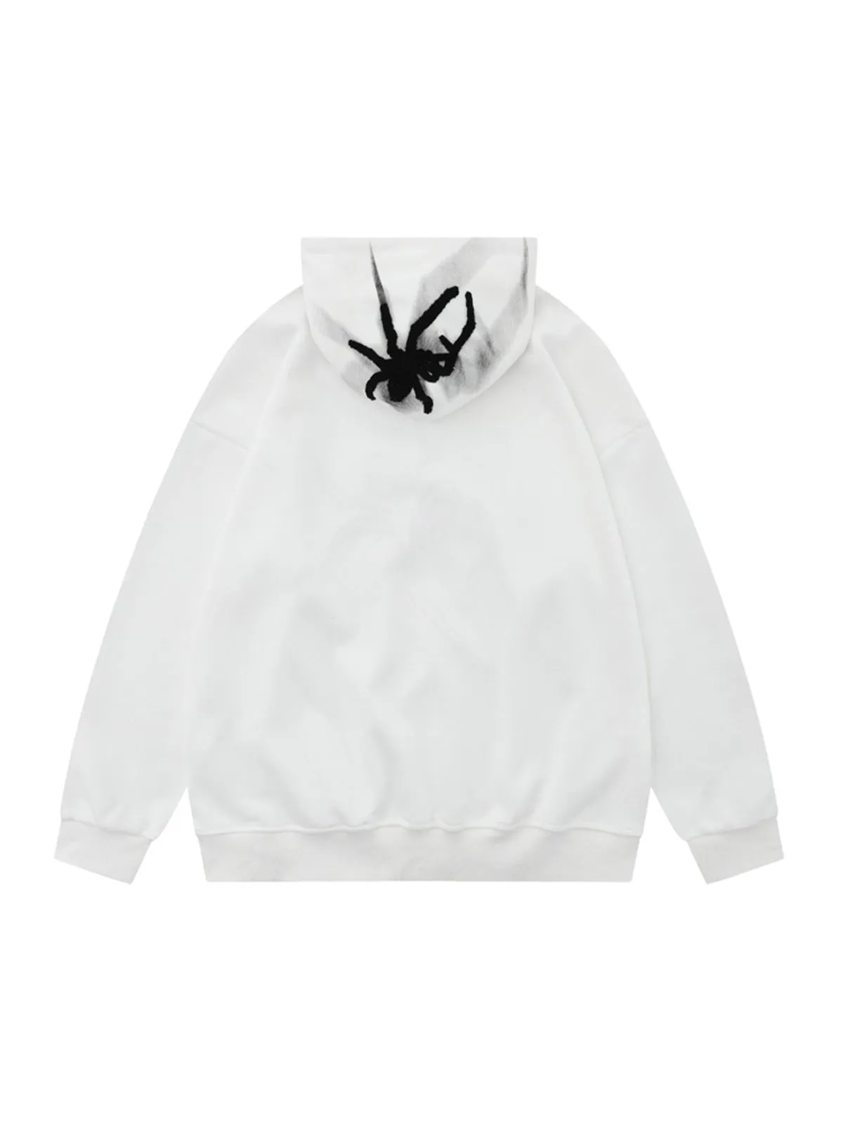 Thesupermade Flocked Spider Hoodie
