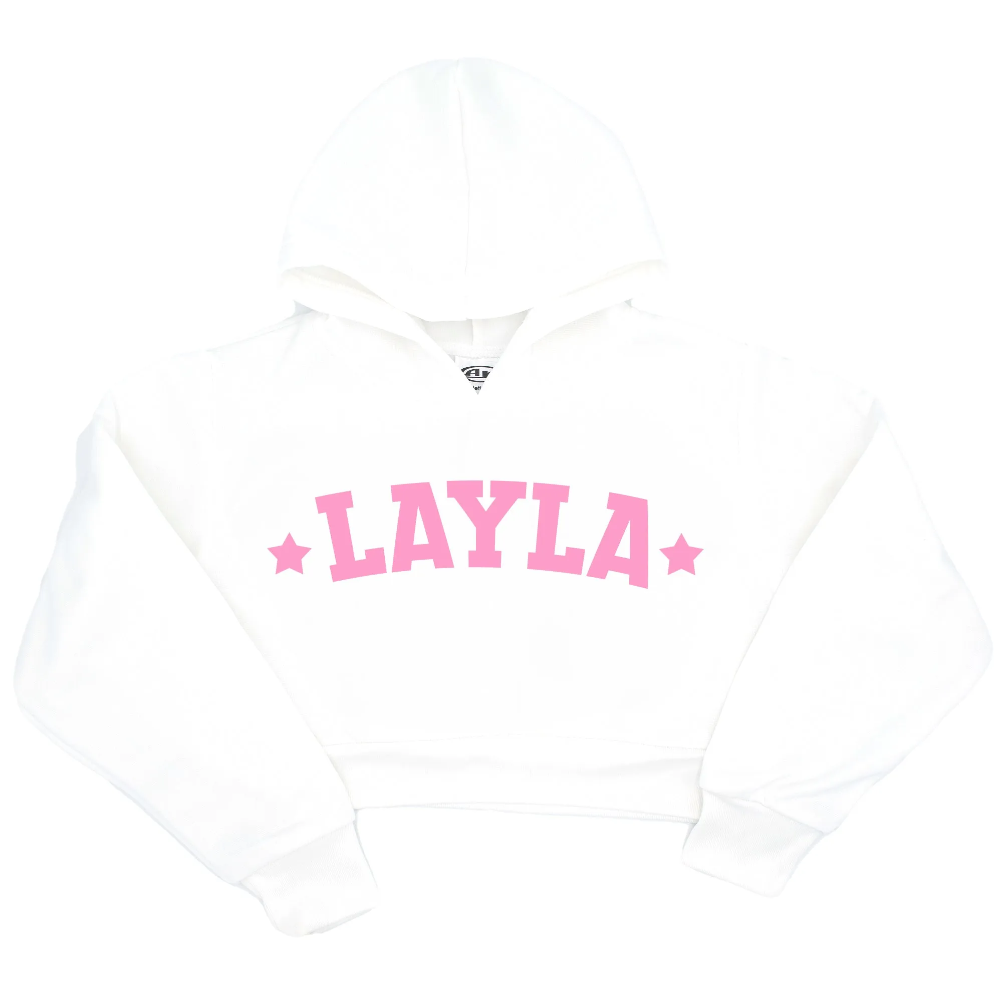 VARSITY - Cropped Hoodie PERSONALIZED