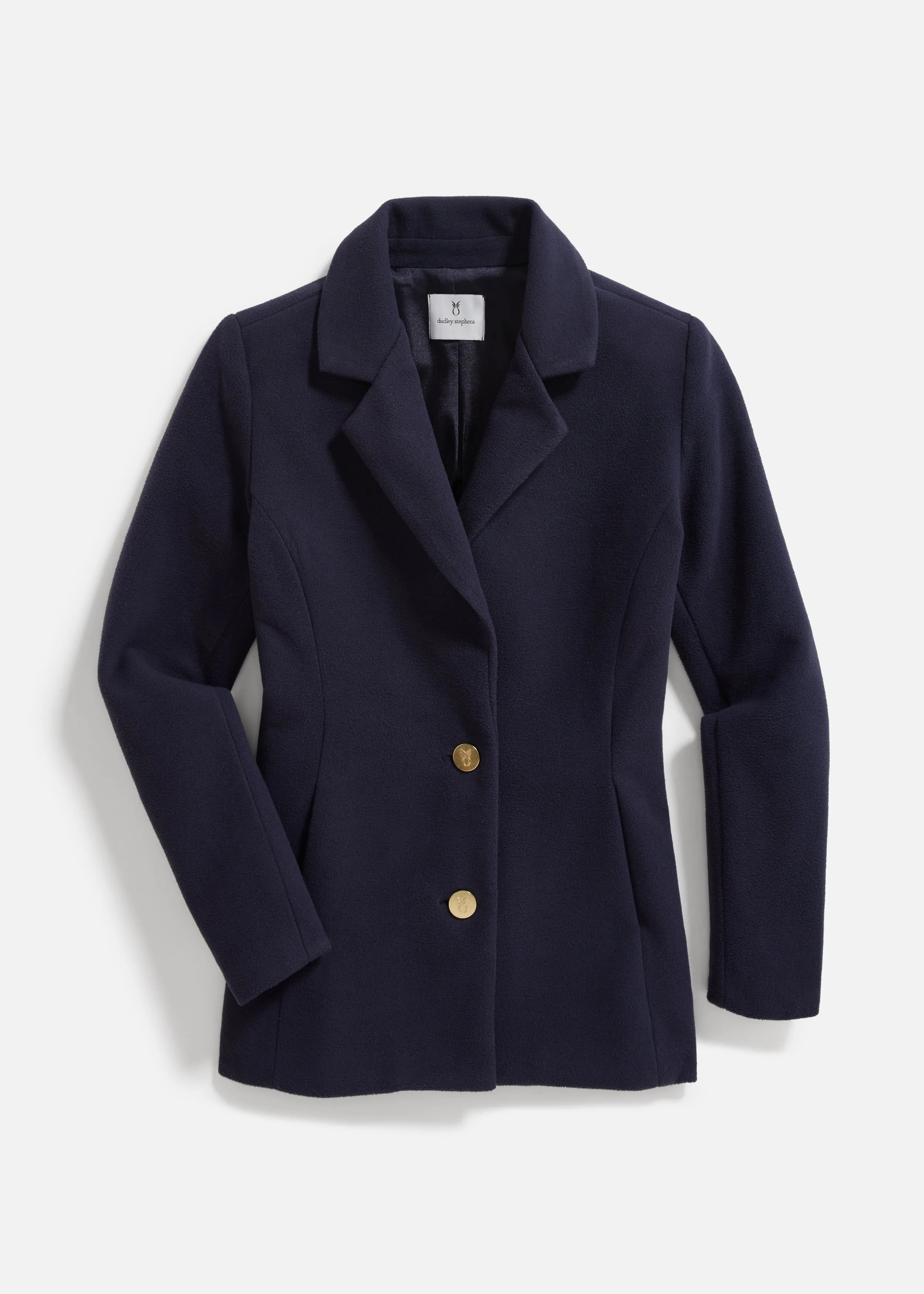 Wellington Blazer in Vello Fleece (Navy)
