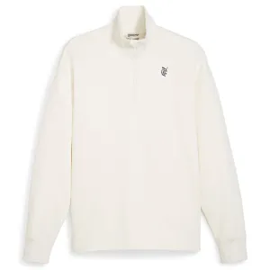 X QGC Half Zip Mid Layer Warm White - SS24